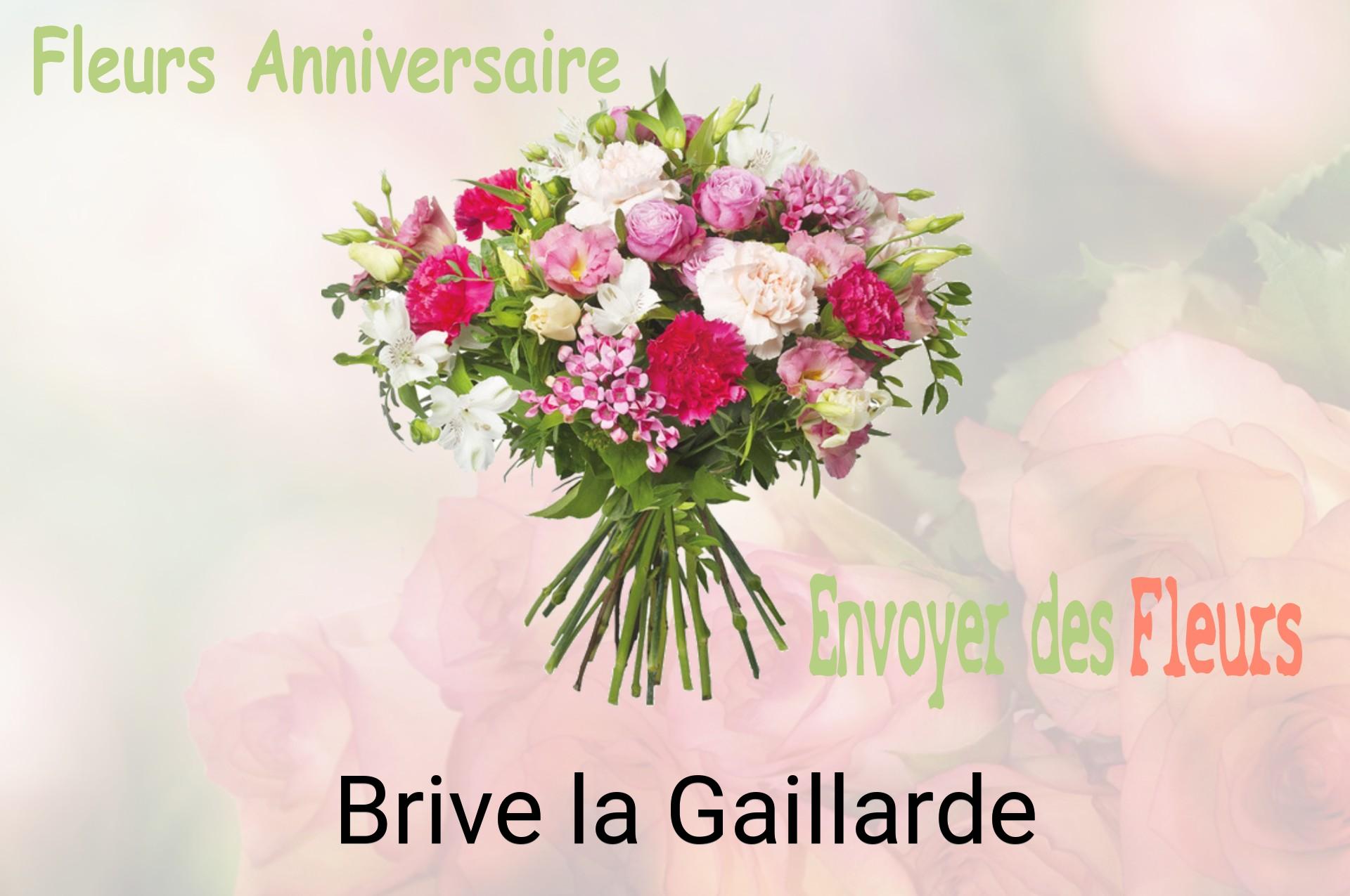Bouquet de fleurs d’anniversaire livré à Brive-la-Gaillarde