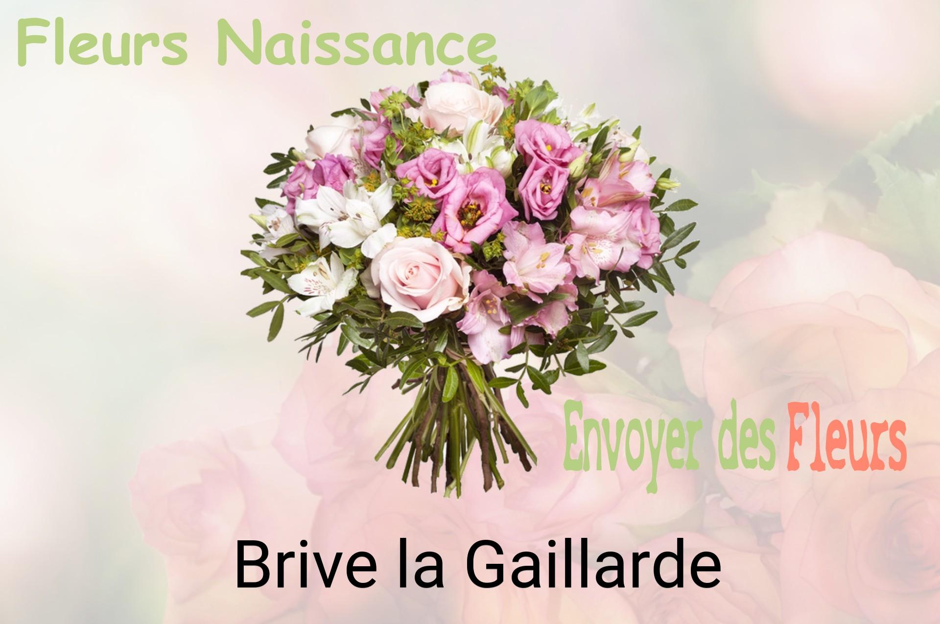 Bouquet de fleurs de naissance livré à Brive-la-Gaillarde