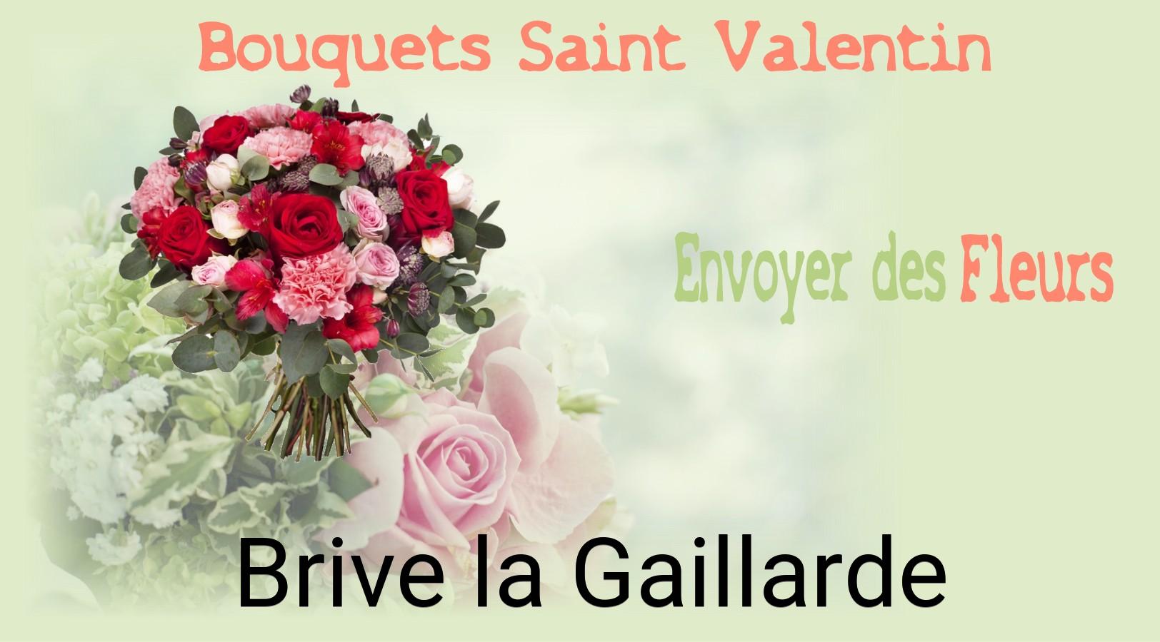 Roses de Saint-Valentin livrées à Brive-la-Gaillarde